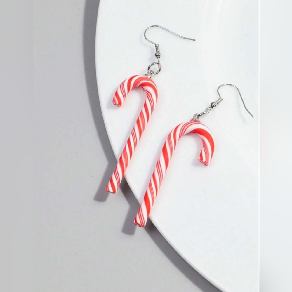 Candy Cane Earrings